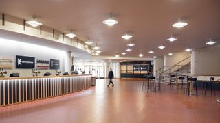 house of culture lobby area outside auditorium