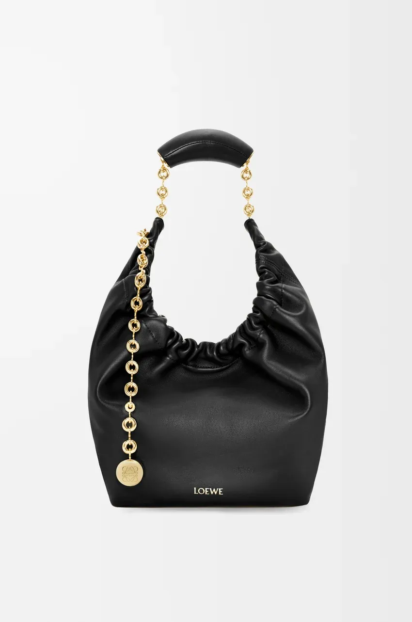 Loewe, Small Squeeze Bag in Mellow Nappa Lambskin
