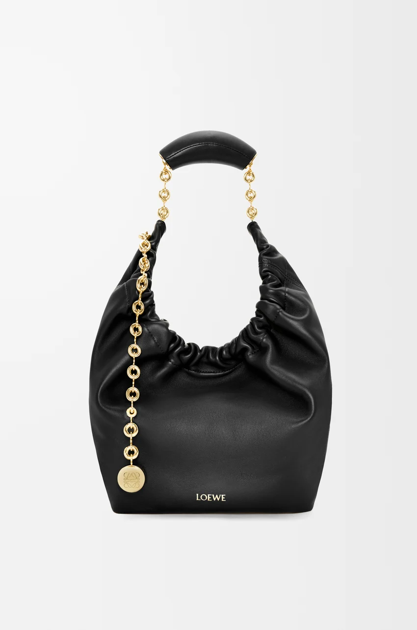 Loewe, Small Squeeze Bag in Mellow Nappa Lambskin