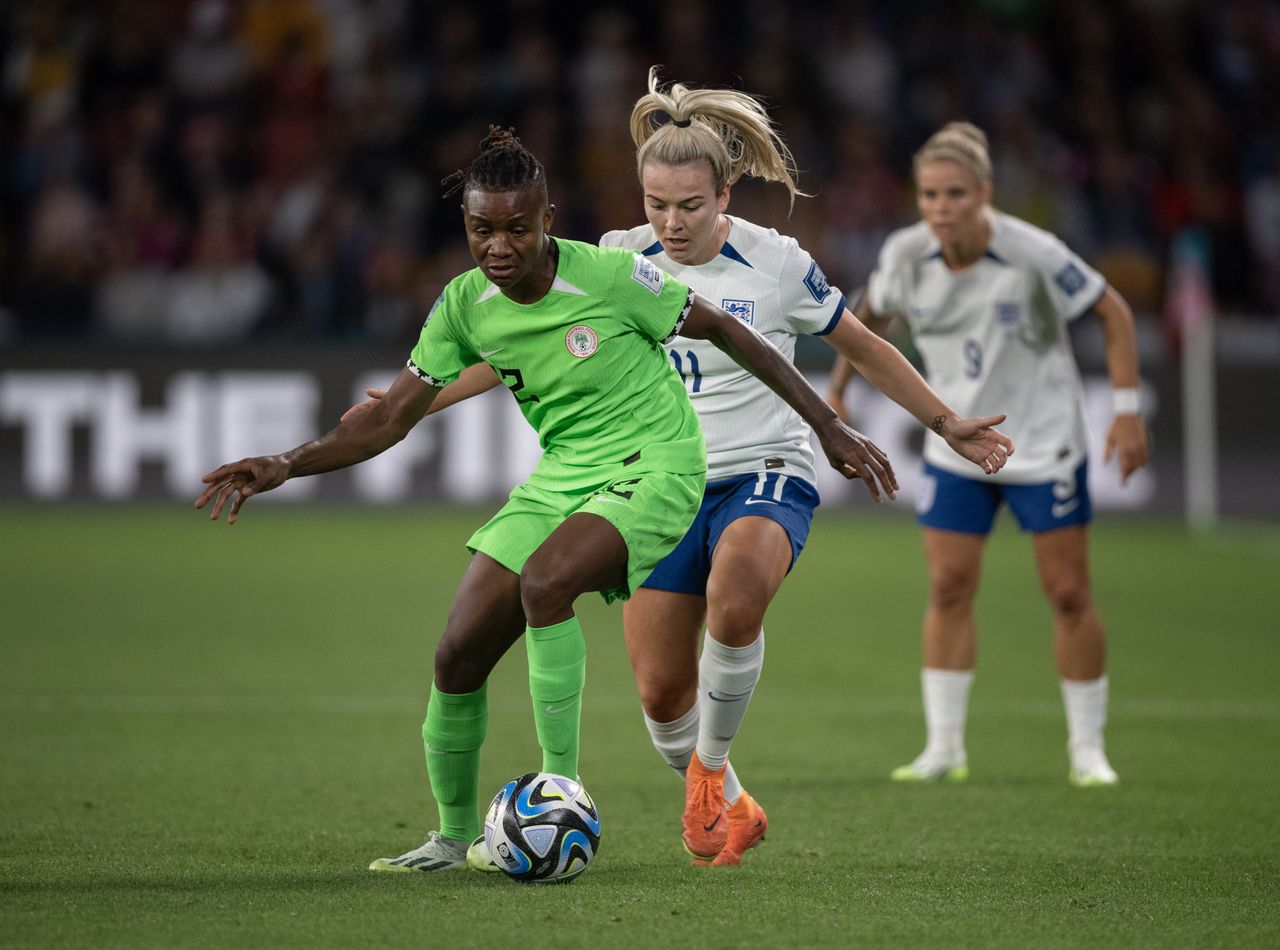 England versus Nigeria women&amp;#039;s soccer game