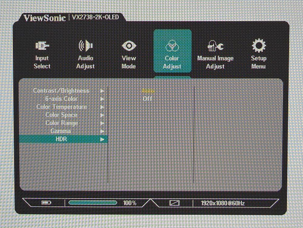 ViewSonic VX2738-2K OLED