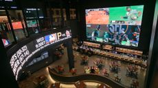 A sportsbook at Foxwoods Resort Casino in Mashantucket, Connecticut. 