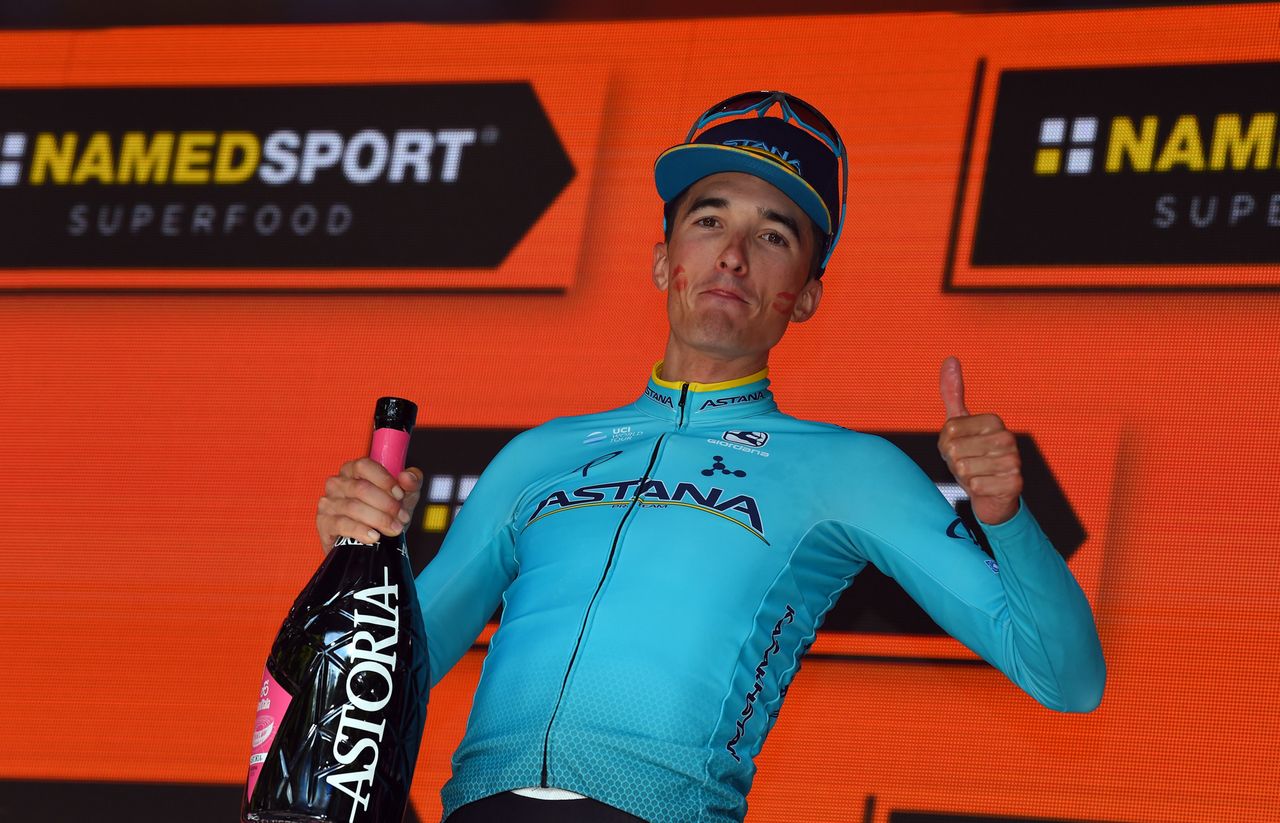 Bilbao celebrates on the podium