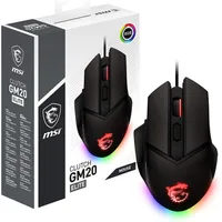 MSI Clutch GM20 (RGB lighting, Wired) -$39 $19 at Amazon