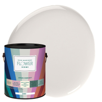 Oyster / White Interior Paint, 1 Gallon, Satin by Drew Barrymore Flower Home