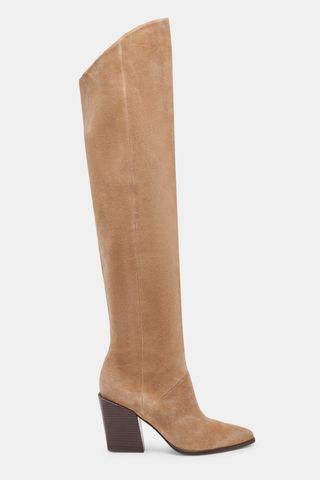 Dolce Vita Lupin Boots Mushroom Suede