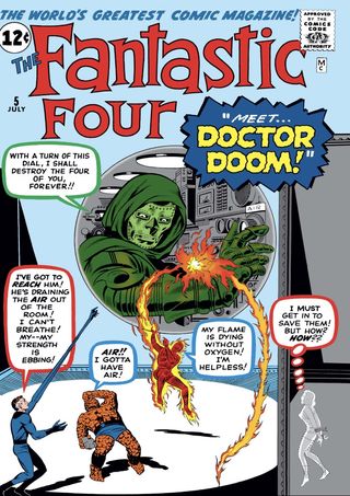 cover of Fantastic Four #5
