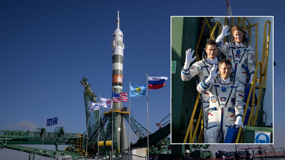 Watch A NASA Astronaut And 2 Cosmonauts Launch To The ISS On A Russian ...