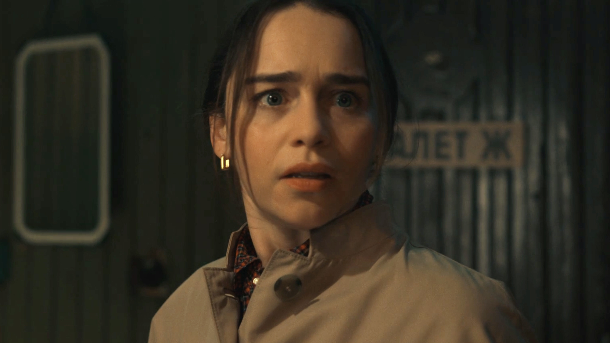 Emilia Clarke in her new series Ponies (2026).