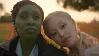 Ariana Granda and Cynthia Erivo in Wicked.