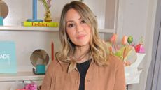 Rachel Stevens attends the Spring Summer 2022 launch event for FW Bridge x F&F