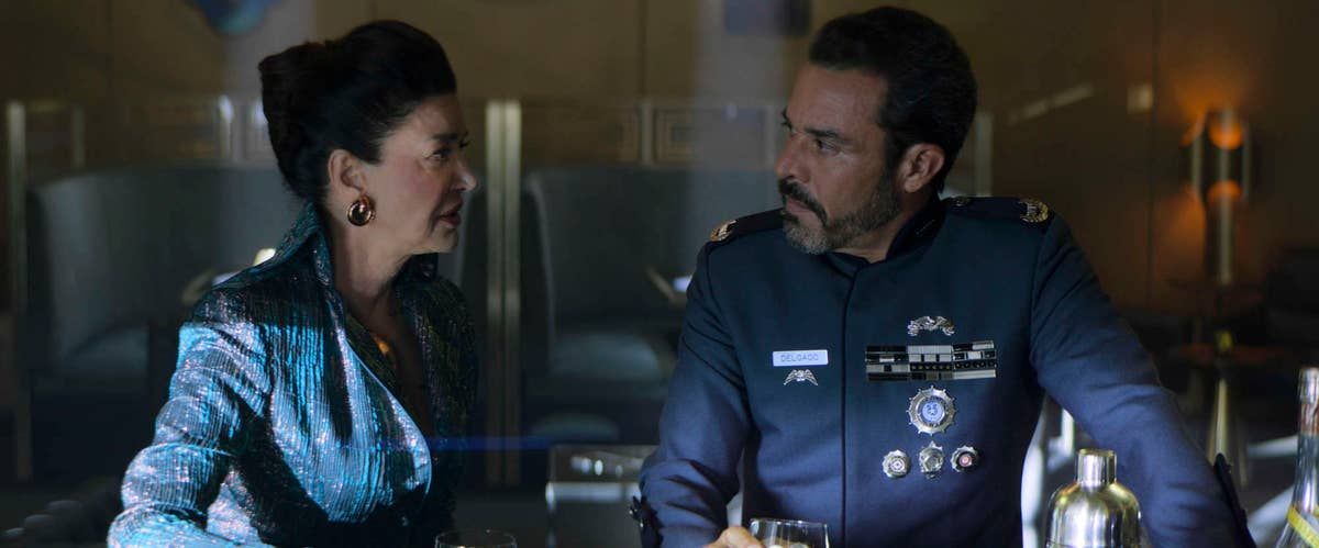 A scene from "The Expanse" season 5 on Amazon Prime.