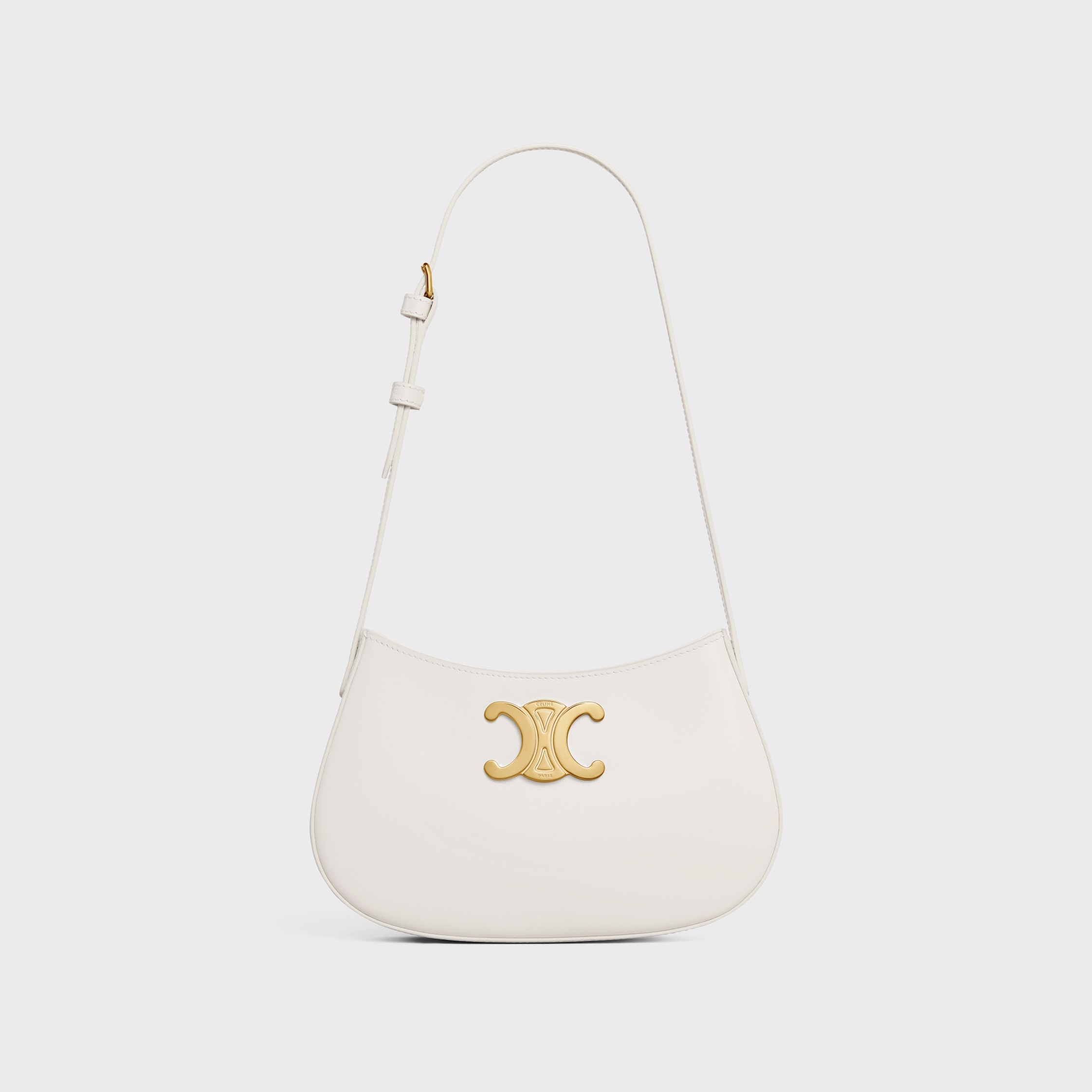 Glossy calfskin in medium tilly bag