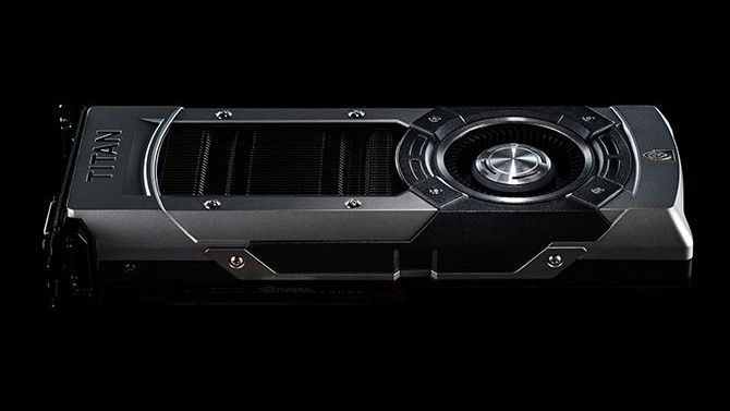 The Nvidia GTX Titan graphics card.