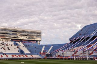 General view of Nacional's Estadio Gran Parque Central ahead of a game against Sao Paulo in August 2024.