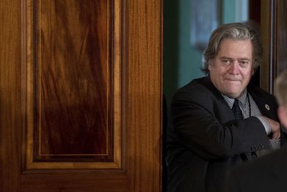 Former White House chief strategist Stephen Bannon.