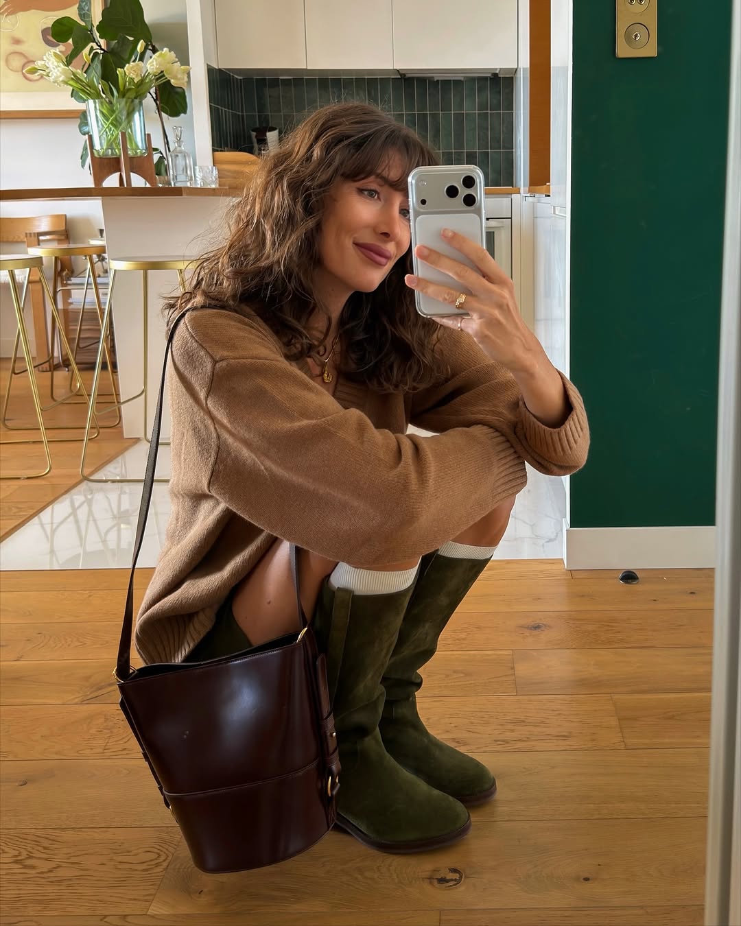 French-girl boot outfits