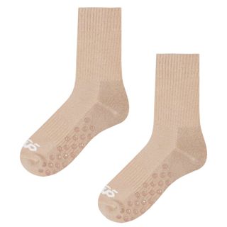 ASOS beige pilates socks