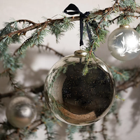 Ultimate Mercury Champagne Bauble - 20cm | was £35 now £24.50 at The White Company