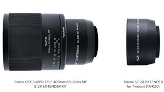 SZX SUPER TELE 400mm F8 Reflex MF & 2X EXTENDER KIT