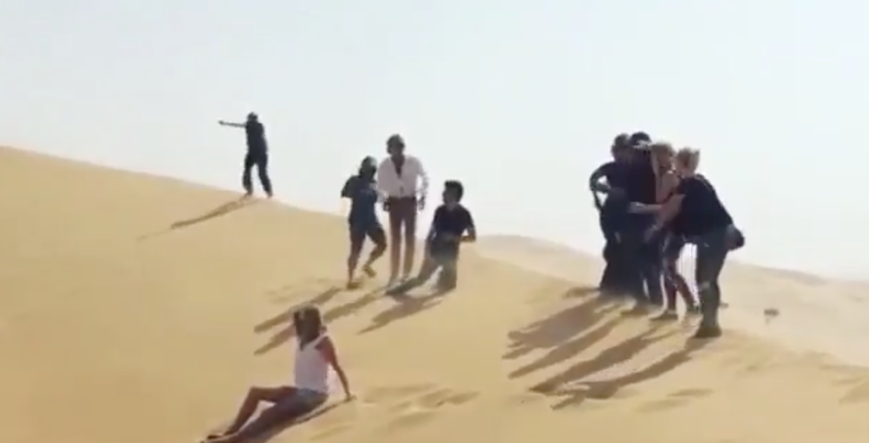 Rod Stewart ISIS-like video.