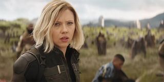 Black Widow in the Battle of Wakanda