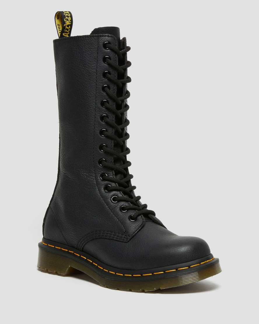 Dr Martens 1b99 Virginia Leather Mid Calf Boots