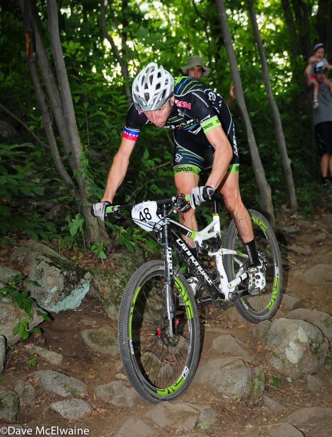 Jeremiah Bishop (Sho-Air Cannondale) came from behind to claim third place