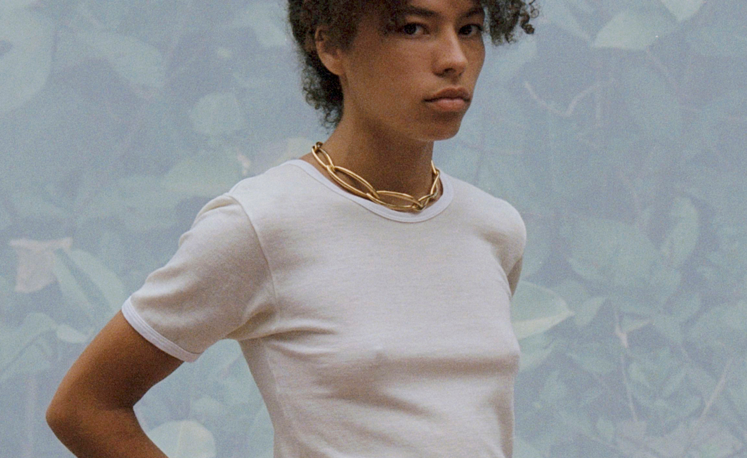 woman wearing gold jewellery