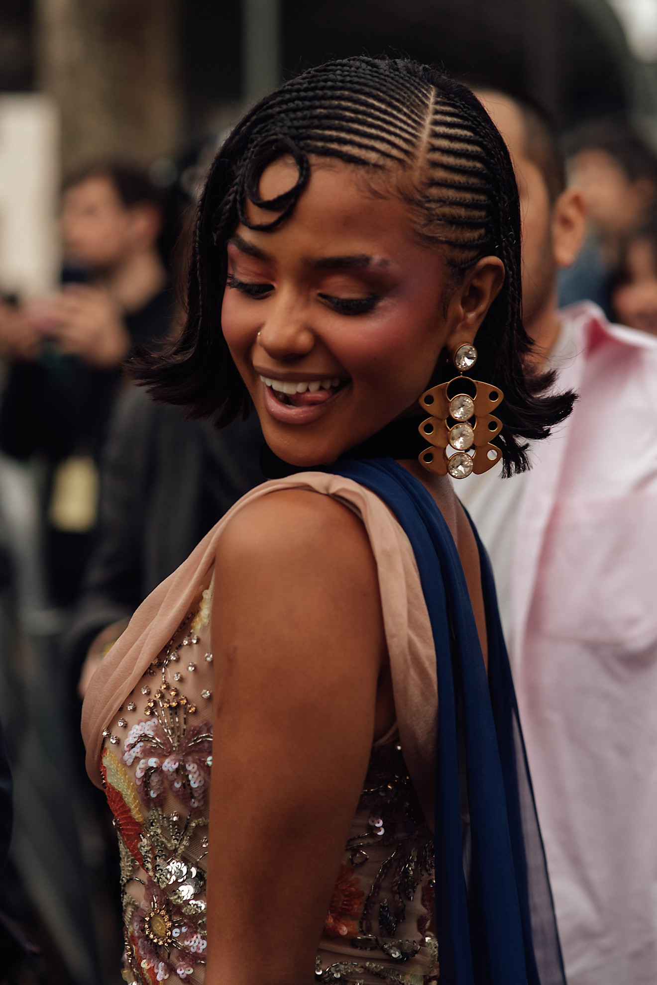 Spring Summer 2026, Haute Couture, Tyla wears earring trends 2026.