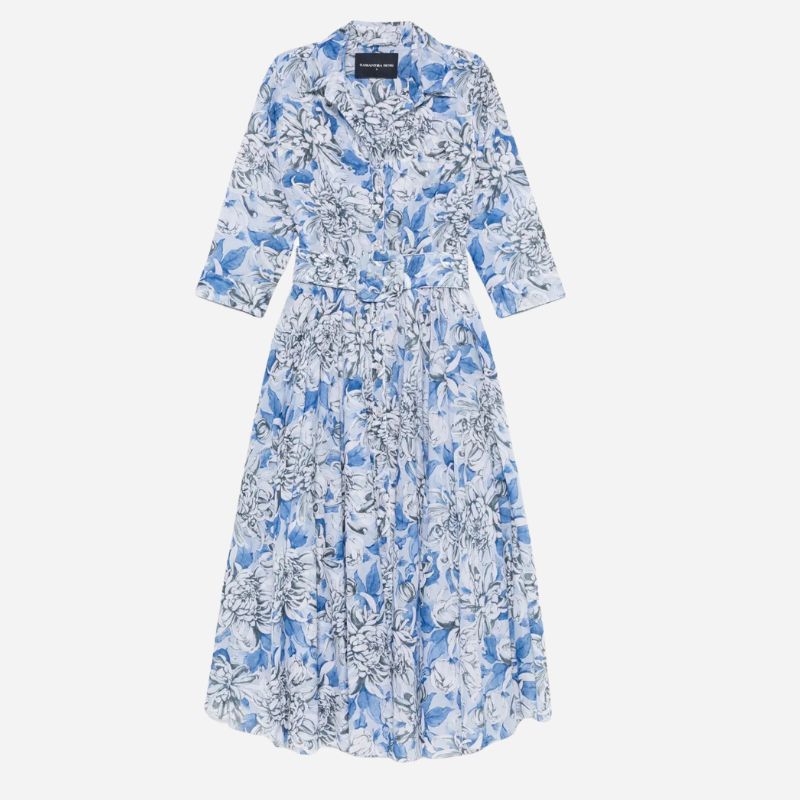 Image of blue dress