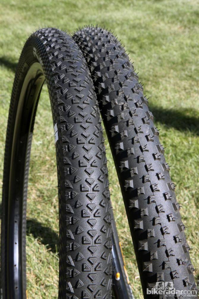 The Race King will be Continental's fastest-rolling 27.5-inch tread while the X-King is more versatile with its more open pattern.