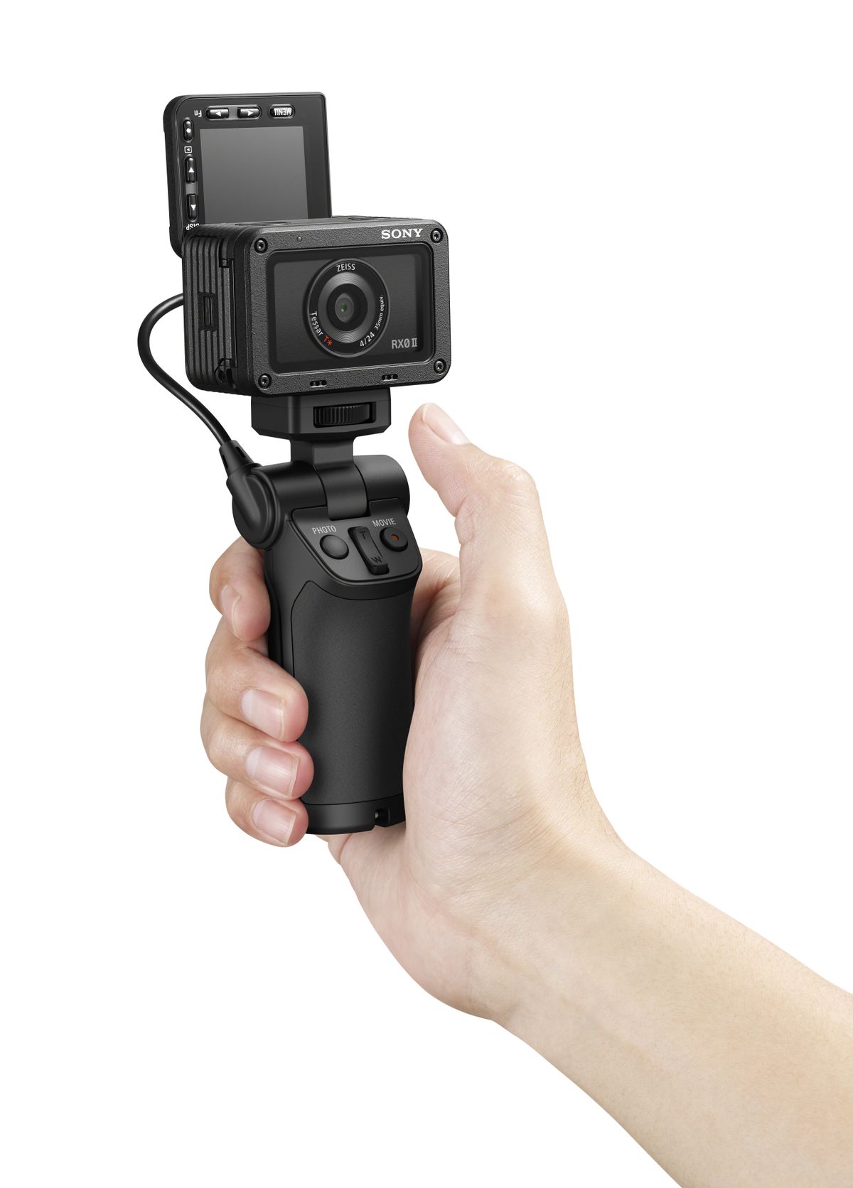 Sony RX0 II with VCT-SGR1 shooting grip