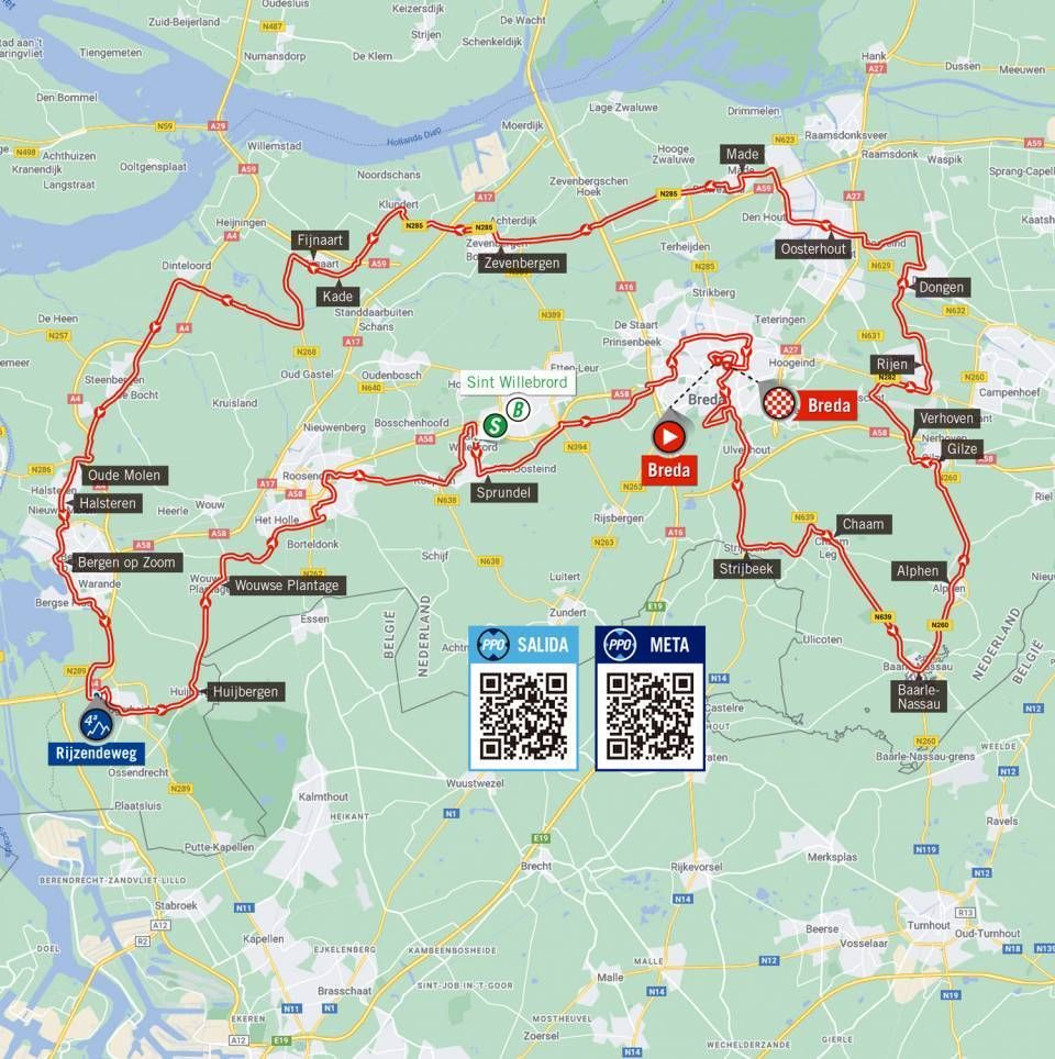 Maps and profiles of the 2022 Vuelta a Espana stages