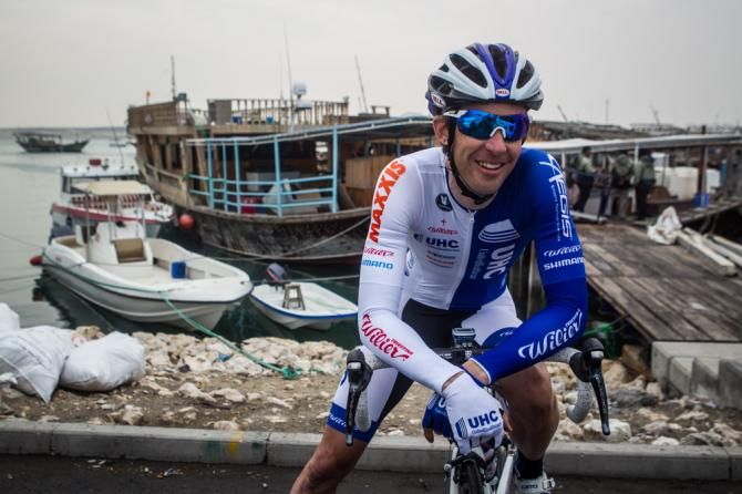Chris Jones (UnitedHealthcare) before the start of stage 1.