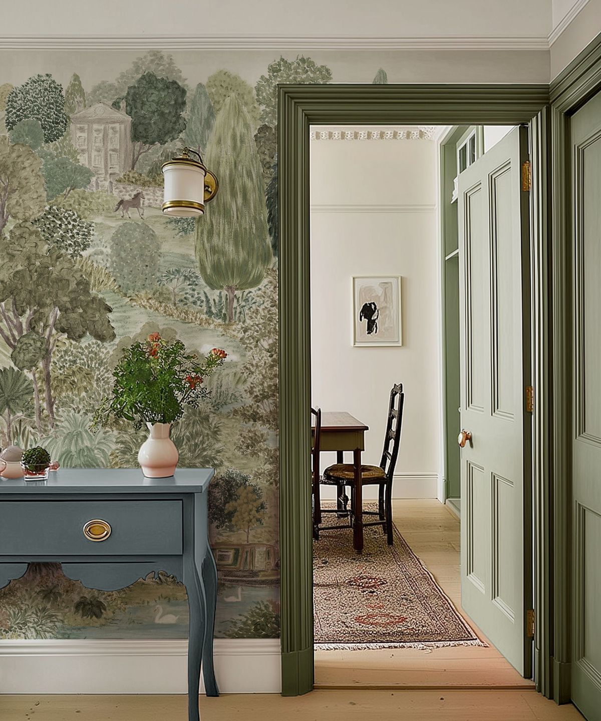 18 hallway wallpaper ideas to try at home | Homebuilding