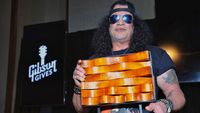 Slash receives the 2026 Les Paul Spirit Award at Les Paul Recording Studio on October 05, 2026 in Hollywood, California.