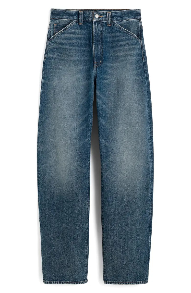 Madewell, High Waist Crop Balloon Jeans