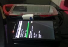charging the HTC Evo 4G