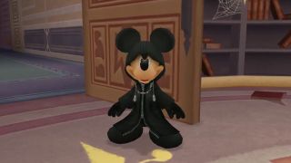 Kingdom Hearts 2 Mickey in Organization 13 cloak 