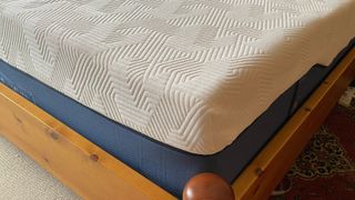 Corner of the Brook + Wilde Suprema Mattress we reviewed for four weeks