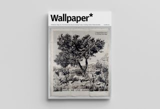 William Kentridge artwork on the cover of Wallpaper*