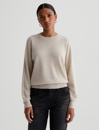 Gemma Crew Neck Cashmere Sweater