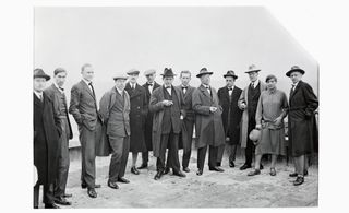Masters on the roof of the Bauhaus building (c.1926/1998)