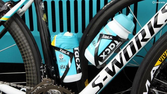 Rain - at some point - is a virtual certainty in Northern Ireland so this Astana rider wanted to be prepared instead of having to wait for the team car
