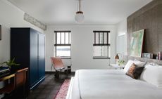The guestrooms and common spaces have been dramatically overhauled to pay homage