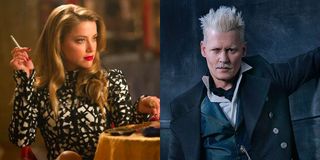 Amber Heard in London Fields And Johnny Depp In Fantastic Beasts