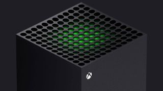 Xbox Series X top view of console