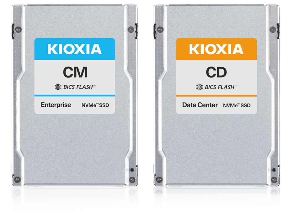 Kioxia CM Series 30.72TB and CD Series 15.36TB PCIe NVMe SSDs