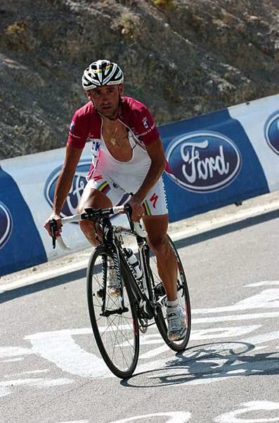 Paolo Bettini isn't enjoying this